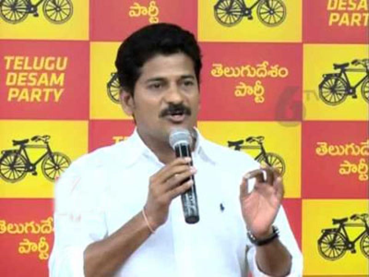 Revanth Reddy slams TS Govt over his suspension